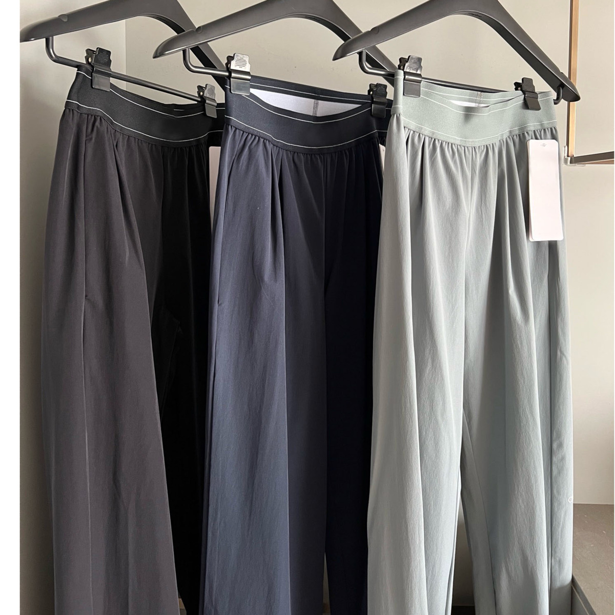 Designer Yoga Sports Pants Womens High-Waist Full-length Dance StudioTrousers Straight-Leg Suit Up Trouser Weekend City Jogger Sweatpants Wrinkle-resistant