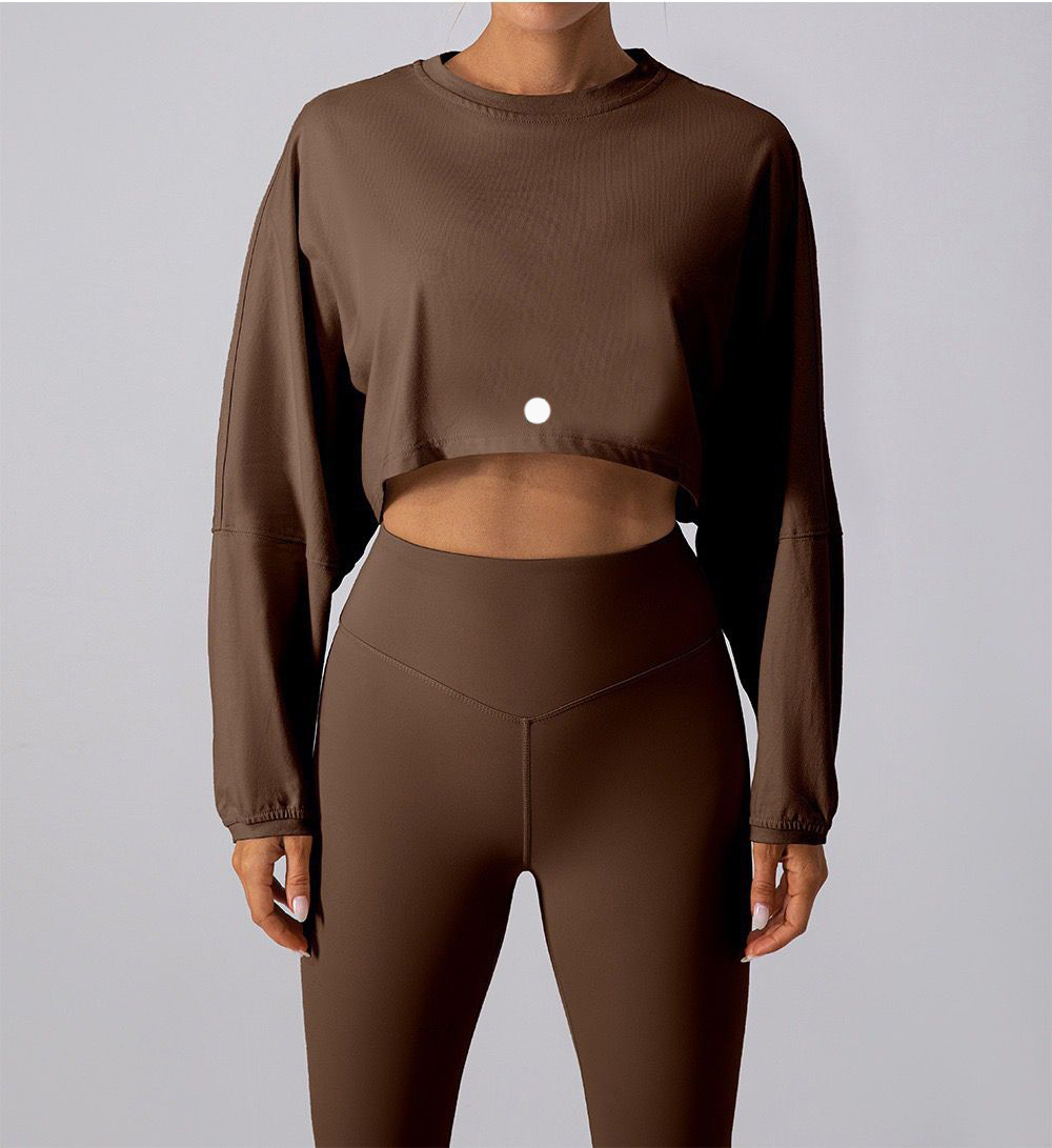 Yoga Shirt yoga Women Long Sleeves Outfit Solid Color Backless Gym Tight Top Shaping Waist Fitness Outfit Shirts Sportswear For Lady 89