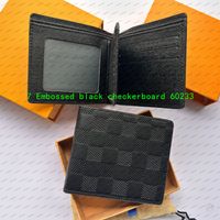 7 Embossed black checkerboard 60233
