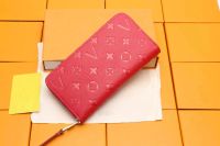 Embossed red