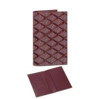 Passport-dark RED