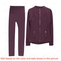 Eggplant Purple Gold--leggings set