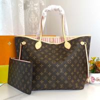 L3 Brown Monogram+Pink Fabric Lining