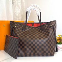 L8 Brown Checkered+Red Fabric Lining