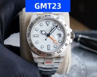 White bezel-orange