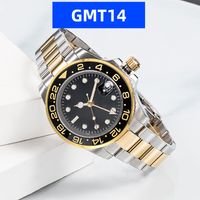 Golden sliver bezel-black