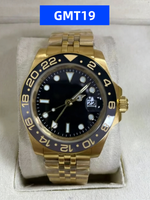 Golden black bezel-gray
