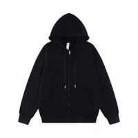 Black Full zipper hooded