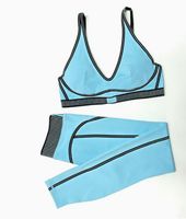 Sky blue flocking style