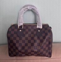 25cm Brown grid No lock