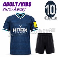 Away kit+Club Font