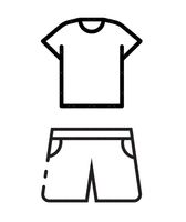 whole set(shirt+shorts)