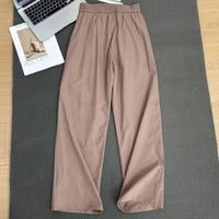Dark pink pants