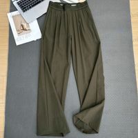 Deep green pants