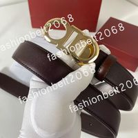 #5 Brown+gold buckle