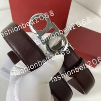 #6 Brown+silver buckle
