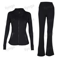 Jacket flare pants set 2