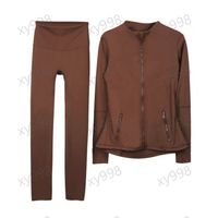 Brown-leggings set