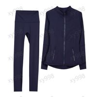Navy-leggings set