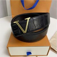L16 Gold Buckle+ + Alligator stripe