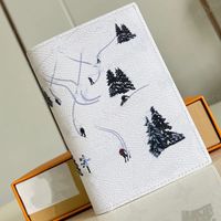 White passport holder