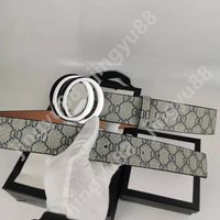 #9:Silver buckle+Blue letter belt