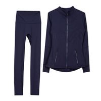 Navy Jacket leggings set