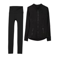 Black Jacket leggings set