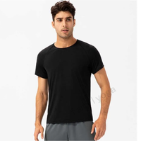 Black short-sleeved shirt