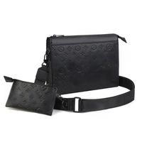 Black embossed
