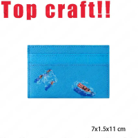 Card holder-blue