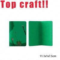 Card holder clip-green