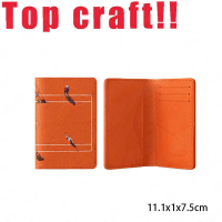 Card holder clip-orange