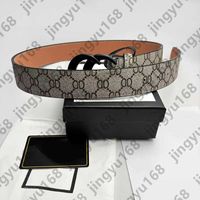 #10:Black buckle+Brown letter belt