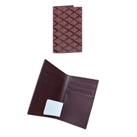 11*7.5Card Holder-dark red
