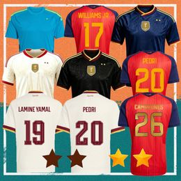 2026 Spain LAMINE YAMAL Soccer Jerseys 26 27 World Cup WILLIAMS JR GAVI FABIAN MERINO OLMO Spanish Espana Football shirt RODRIGO PEDRI MARC PUBILL kids kit uniform