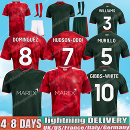 Nottinghams 26 27 Forests soccer jerseys I.JESUS WOOD Hudson-Odoi AWONIYI JOTA Yates GIBBS-WHITE NDOYE 2026 2027 home away football shirts adult kids kit size 3xl 4xl