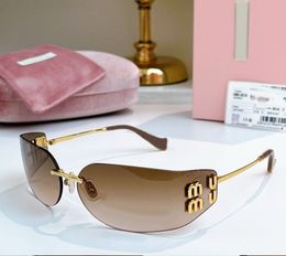 Designer sunglasses for women men Luxur Frameless mm glasses A51S Various colors Classic Frameless Frame Eyewear Outdoor Goggles UV400 Protection Glasses