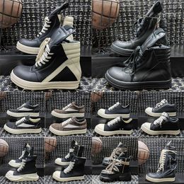 Designer boots with box Genuine Leather boot furry boot canvas boots Luxury booties black white red high top horse hair boots low top suede boots for Men Women