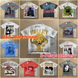 Valley Designer Mens T Shirts dreams Vintage vale Graphic Y2k Top Harajuku Gothic Cotton Short dreams Sleeve Shirt Men S-XL