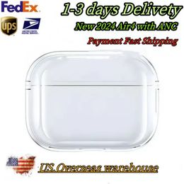 USA Stock ANC Noise for AirPods pro 3 USBC earphone 3rd 4 5 6 airpod earphones 3 Solid Accessories Silicone Cute Headphone Cover Wireless Charging 3nd 2nd anc new case