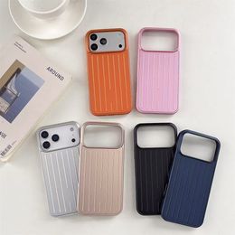 Phone Case Suitcase Designer For Iphone 17 Pro Max 16 Pro Max 15 14 13 17 14 Plus 15 Plus 16 Plus Back Cover Protective Weave Texture