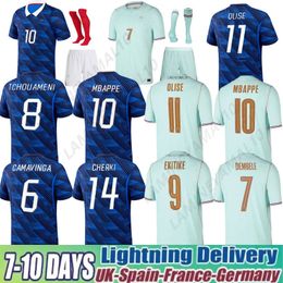 france jersey world cup 2026 French Soccer Jerseys MBAPPE GIROUD DEMBELE EKITIKE Olise Fan Version Breathable Football Shirt Men Kids 26 27 Maillot de France