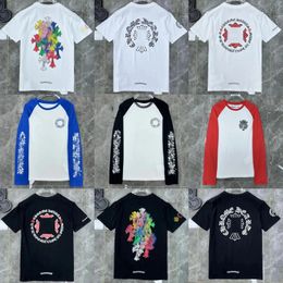 Chrome T Shirt Mens Designer T Shirt Graphic Tee Shirt Chrome Long Sleeve Cotton Tshirts Shirt Pure Cotton Shirt Womens Designer Tshirt Chrome Shirts