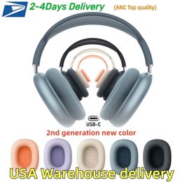USA Stock for airpod max Noise Cancelling airpodmax pro headphones transparent airpodsmax Silicone Waterproof Protective case pro maxs headphones case