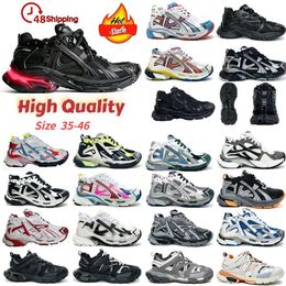 Brand Sneakers Track Runners 7.0 7.5 3.0 Designer Platform All Black white Multicolor Pink Blue Grey Ancien Daddy men women trainers Tennis Shoes X250207 24 dc