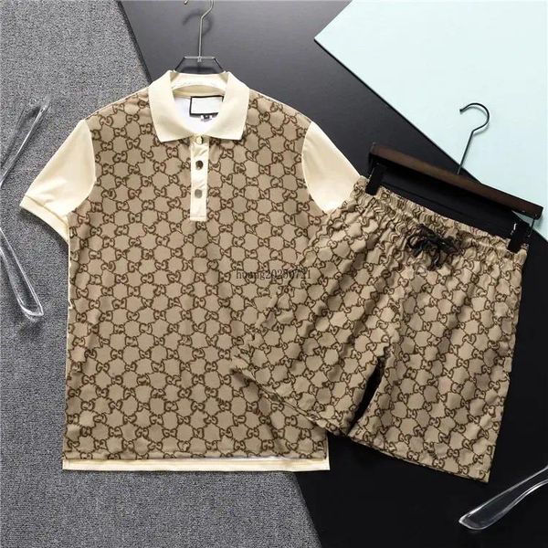 designer tracksuit mens shorts and t shirt set mens tracksuit polo tracksuit set summer tracksuit man shorts mens beach tracksuits short sleeved suit track suit