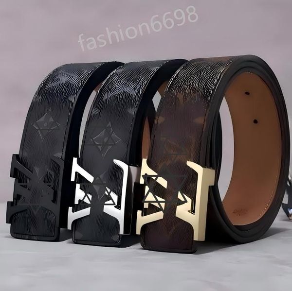 Designer belt mens belts for women designer mens belt luxury belt length 100-120CM woman belt fashion luxury casual letter smooth buckle classic belts man