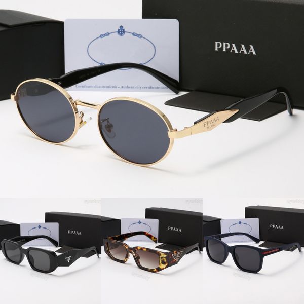 Free Shipping Top luxury Sunglasses designer womens Mens Wearing fashion hot selling senior Eyewear For Women eyeglasses frame Vintage Metal Sun Glasses