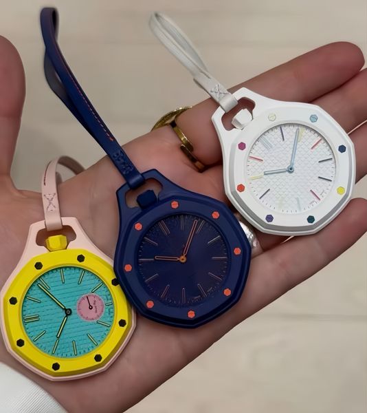Royal ST POP Automatic Watch Ceramic Dial 8 Color Leather Lanyard LOVER watch Men women Watch Gift with box